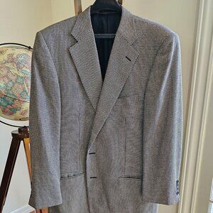 Ermenegildo Zegna Houndstooth Sportcoat - 46R